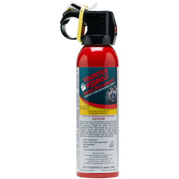 Bear spray