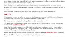 30-Day Urban Survival Guide