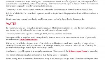 30-Day Urban Survival Guide