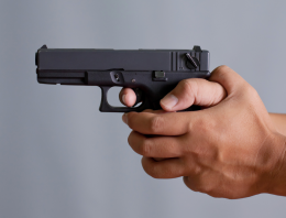 Unarmed veteran disarms and pistol whips crazed gunman