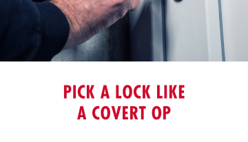 Pick a Lock Like a Covert Op