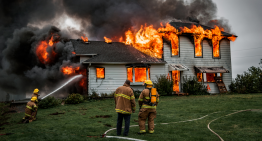 Government arsonists torch 430 homes of innocent Americans