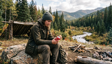 Surviving in the wild on a can of soda