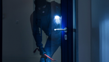 12-Year-old girl surprises home invader with a lead salad